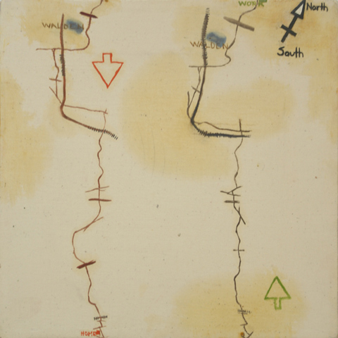 k staelin: map to from