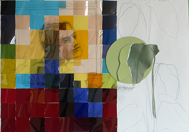 k staelin: pixel series: sofa, 2012